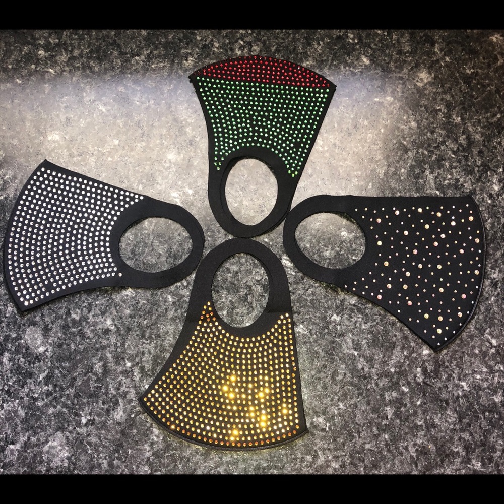 Rhinestone Mask